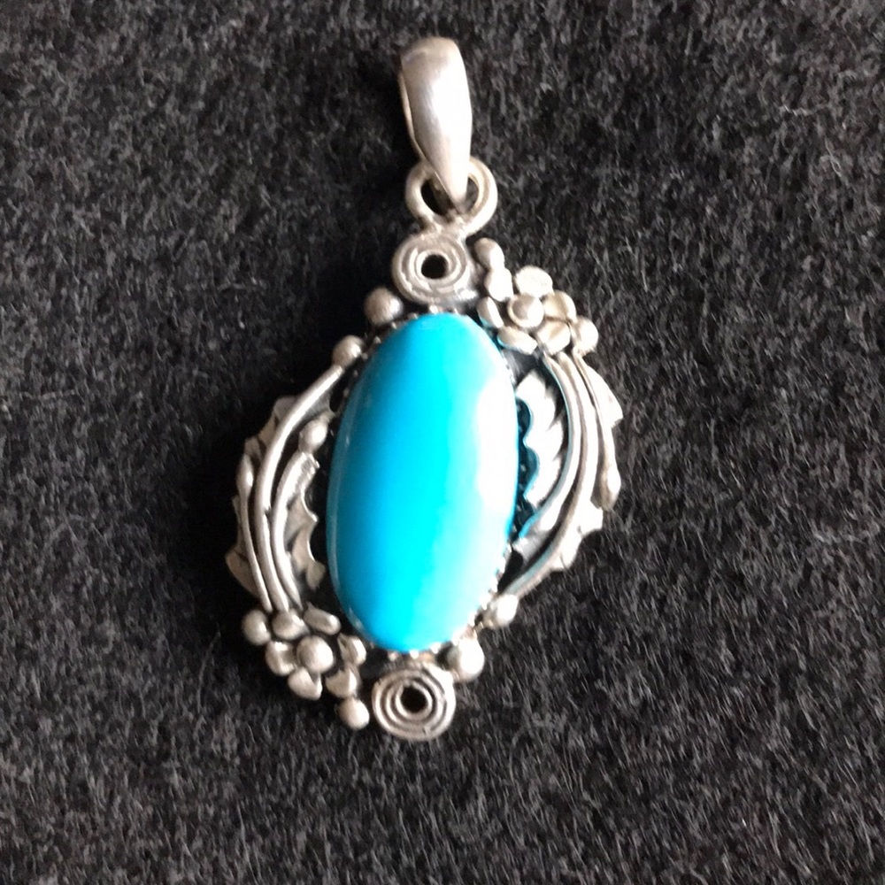 Turquoise pendant - Picture 2 of 3